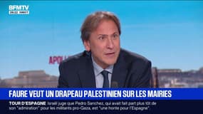 Conflit israélo-palestinien: "Mettre les deux" drapeaux sur les mairies, suggère Jérôme Guedj, député PS de l'Essonne