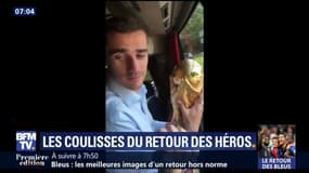 Sur Instagram, les Bleus ont fait vivre les festivités de l'intérieur
