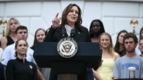 Kamala Harris à la Maison-Blanche le 22 juillet 2024