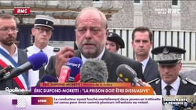"Kohlantess" à Fresnes : pour Éric Dupond-Moretti, "la prison doit être dissuasive"