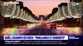 Illuminations sur les Champs-Elysées: une année placée sous le thème de la "sobriété et de la brillance"