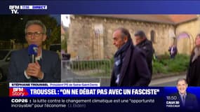 Stéphane Troussel à propos d'Éric Zemmour: "On ne débat pas avec un fasciste, on le combat avec les armes de la République"