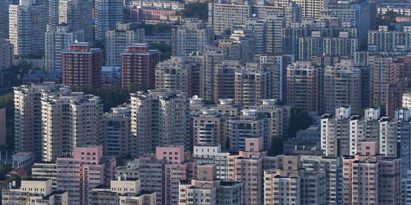 De nombreux chantiers immobiliers sont à l'arrêt en Chine