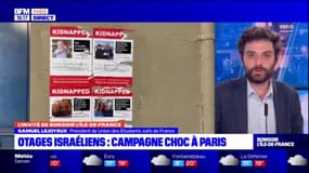 Attaques en Israël: une campagne d'affichage choc pour demander la libération des otages