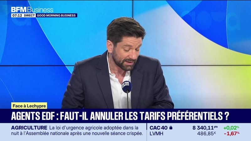 Emmanuel Lechypre face à Raphaël Legendre : Agents EDF, faut-il annuler les tarifs préférentiels ? - 21/07