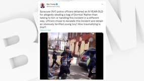La vidéo d'un agent de police emmenant dans son véhicule un enfant noir de 8 ans est devenue virale aux Etats-Unis