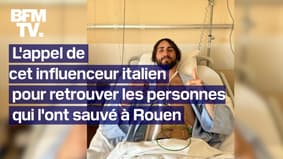 "Je vous dois ma vie": cet influenceur est à la recherche des personnes qui lui ont sauvé la vie à Rouen