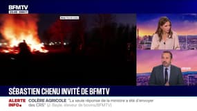 Crise agricole: "J'ai été très choqué de l'irruption des forces de l'ordre durement contre les agriculteurs, des plans d'abattages", assure Sébastien Chenu (RN)