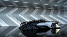 La supercar FFZERO1 est le premier modèle du constructeur américano-chinois Faraday. 