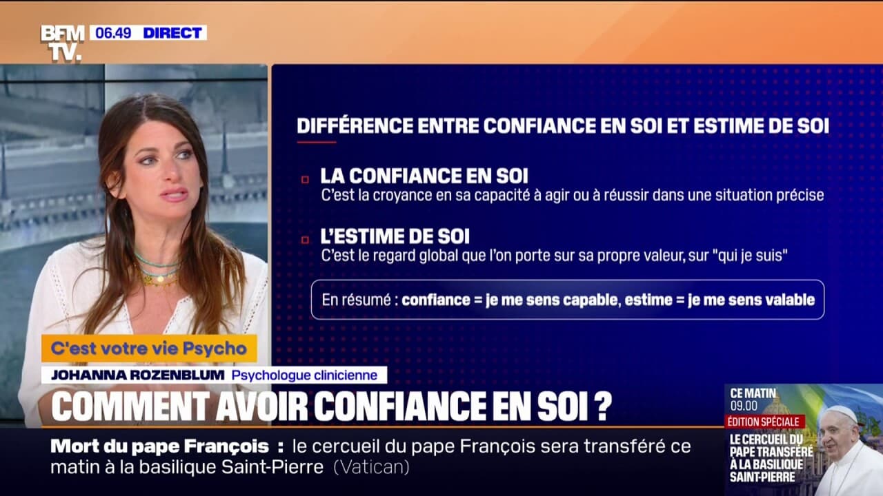 "La confiance en soi, ça grandit": comment avoir confiance en soi