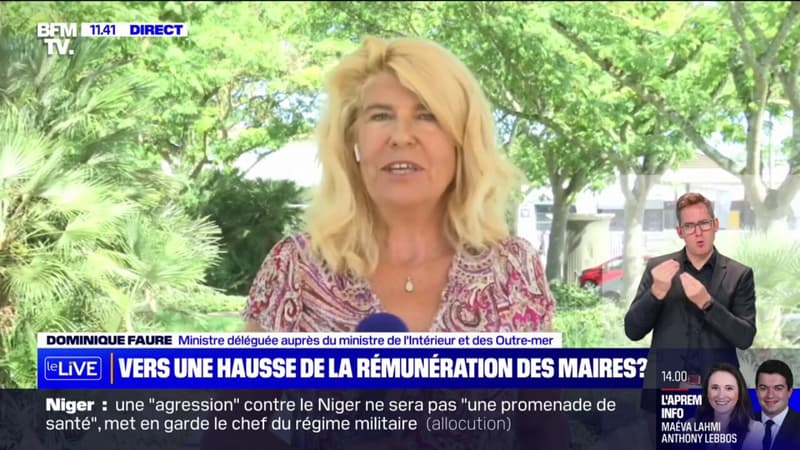 Rémunération des maires: Dominique Faure évoque les pistes 