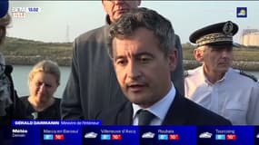 Migrants: Gérald Darmanin était à Calais ce samedi