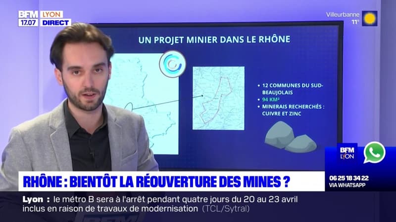 Rhône: le département va-t-il retrouver une activité minière? (1/1)