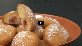 Recette gourmande de beignets à la fraise