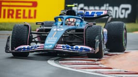 Pierre Gasly le 17/06/2023 lors des qualifs du Grand Prix du Canada