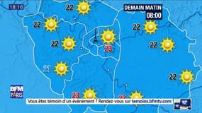 Météo Paris-Ile de France du 4 juillet: soleil et chaleur, un temps estival !
