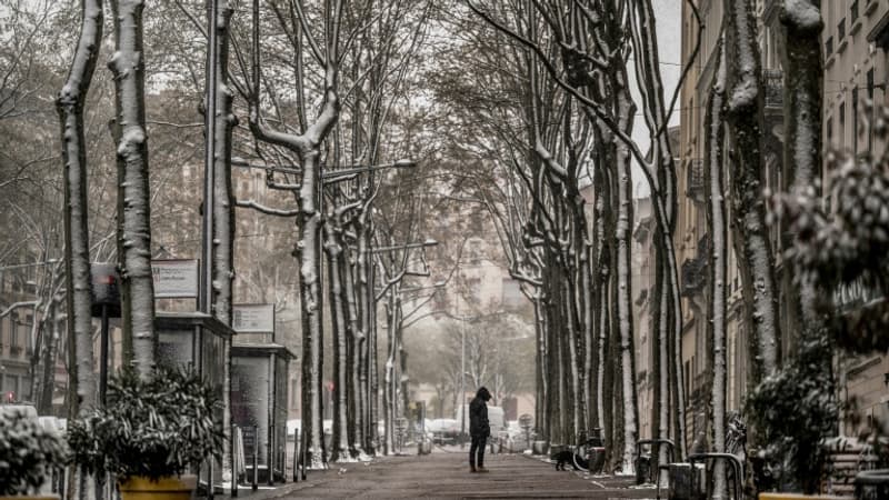 Rhône: des chutes de neige annoncées ce mardi, des opérations de salage dans la métropole de Lyon