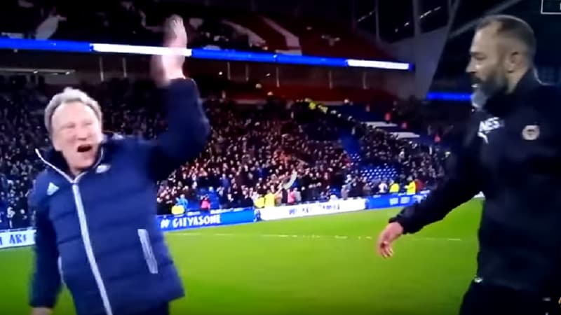 Neil Warnock et Nuno Espirito