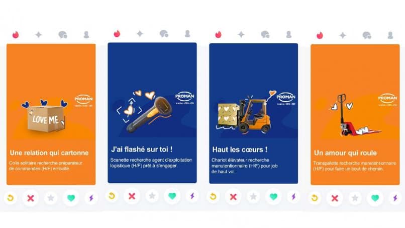 La campagne de Proman sur Tinder La campagne de Proman sur Tinder