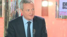 Bruno Le Maire, ancien ministre des Affaires européennes, était l'invité de BFM Business, mardi 21 mai.