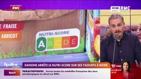 Danone arrête le Nutri-Score sur ses yaourts à boire