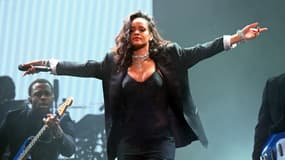 Rihanna en concert en janvier 2015.