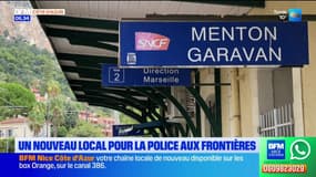 Menton: un nouveau local à la gare pour faciliter le travail de la police aux frontières