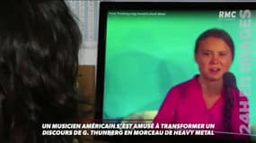 EN VIDÉO - Il transforme le discours de Greta Thunberg... en morceau de heavy metal
