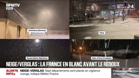 Vos images témoins des premiers flocons de neige en France