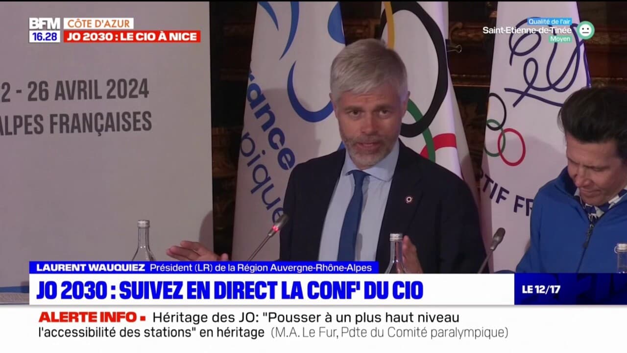 JO d'hiver 2030: "Il faut réfléchir pour accueillir le maximum de public"
