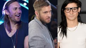 David Guetta, Calvin Harris et Skrillex vont partie des DJs, les mieux payés au monde en 2017