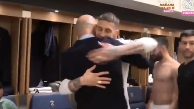 Zinedine Zidane et Sergio Ramos (Real Madrid)