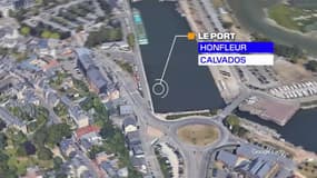 Une voiture avec à son bord une femme a chuté dans le bassin à Honfleur.