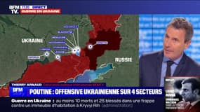 Contre-offensive ukrainienne: "Les pertes [ukrainiennes] s'approchent d'un niveau qu'on peut qualifier de catastrophique", selon Vladimir Poutine