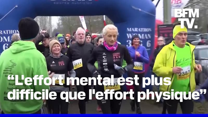 Hilde Dosogne, cette femme belge de 55 ans a relevé le défi de courir un marathon par jour pendant un an