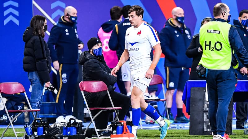 XV de France : Baptiste Serin forfait et absent plusieurs mois