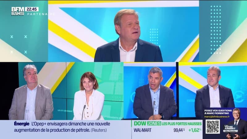 Pari ETI : Patrice Bégay reçoit Jalil Benabdillah (SDTech), Corinne Pradal (Kiplay), Pierre-Jean Beylier (Inherent), et Jean Marc Gobbi (I.B.S) - 03/09