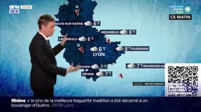 Météo Rhône: des éclaircies dans l'après-midi, 12°C attendus à Lyon
