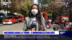 Incendie dans le 11e arrondissement de Paris: 3 immeubles évacués