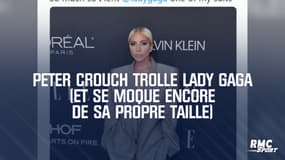 Peter Crouch trolle Lady Gaga (et se moque encore de sa propre taille)