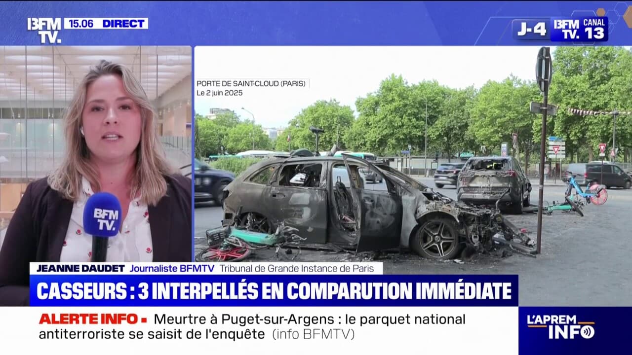Violences après la victoire du psg: 3 personnes interpellées passent en comparution immédiate