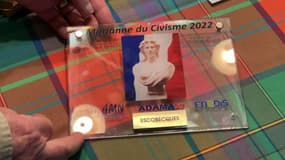 Escobecques a reçu une "Marianne du civisme" pour l'assiduité de ses citoyens aux élections.