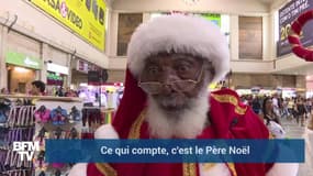 À Rio, ce Père Noël noir veut lutter contre le racisme