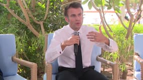 Emmanuel Macron: "Il faut que les États-Unis et la Chine soient au rendez-vous" sur la réduction des émissions de gaz à effet de serre