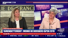 Sylvie Goulard (Banque de France): "Nous avons, en 2020, un quart de dossier en moins concernant le surendettement des ménages par rapport à 2019".