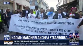 Marche blanche pour Naomi: plus de 1000 personnes ont défilé à Strasbourg