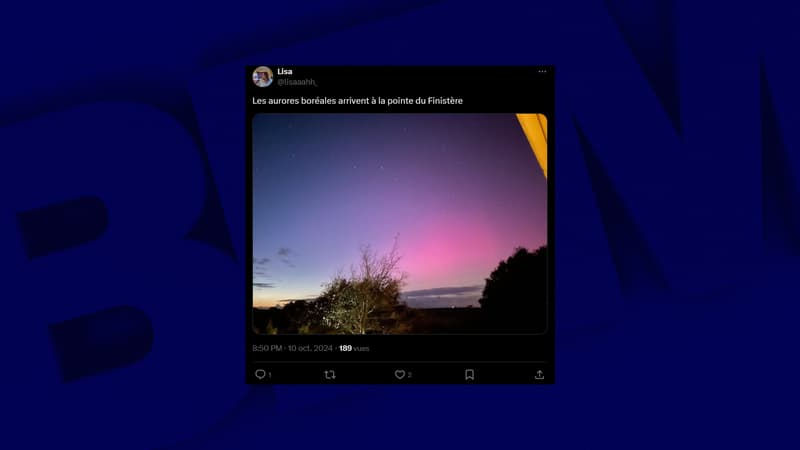 Les images magnifiques des nouvelles aurores boréales observées en France