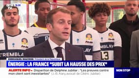 Emmanuel Macron sur la hausse des prix de l'énergie: Le gouvernement "aura a compléter sa réponse pour ne laisser personne dans le désarroi"