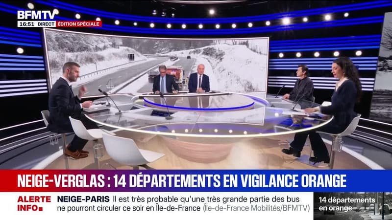 Marschall Truchot : Neige-verglas, quatorze départements en vigilance orange - 07/01