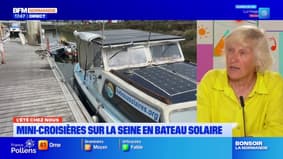 L'été chez nous: des mini-croisières sur la Seine en bateau solaire